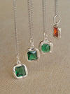 Emerald Garnet Necklace