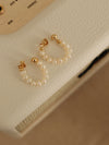 Pearl C Earrings