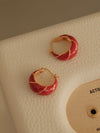 Red Velvet Earrings