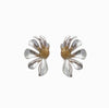 Half Kiku Flower Earrings