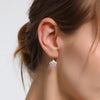 Baroque Earring - flower petal